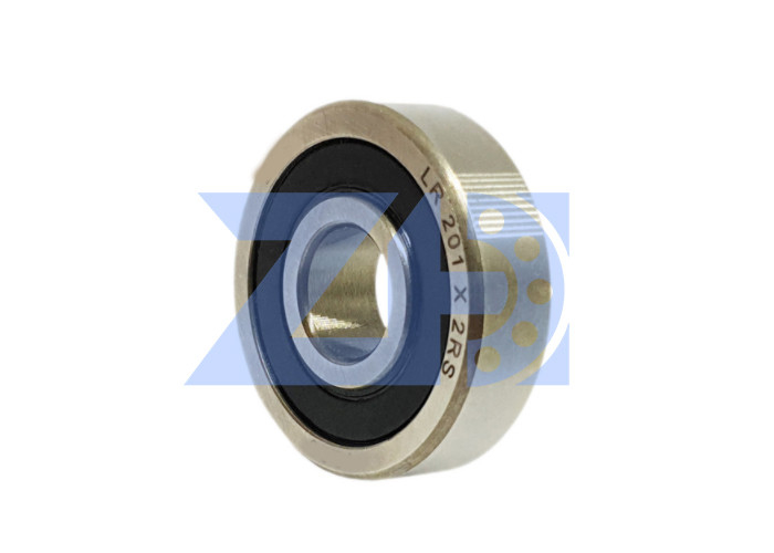 یاتاقان غلتکی LR201-X-2RSR Raceway اندازه های 12x35x10mm غلتک های مسیر بلبرینگ تراست