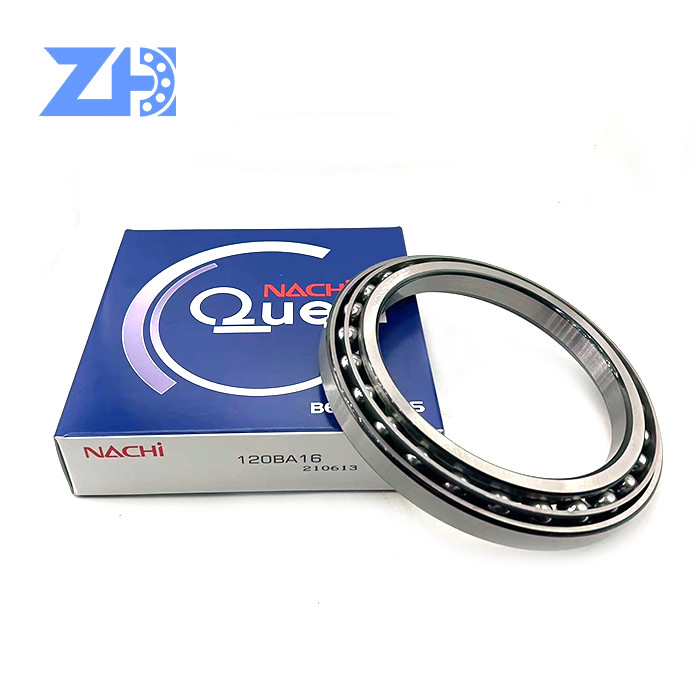 بلبرینگ تماس زاویه ای 120BA16 بلبرینگ بیل مکانیکی از نوع آهنی 120x165x22mm