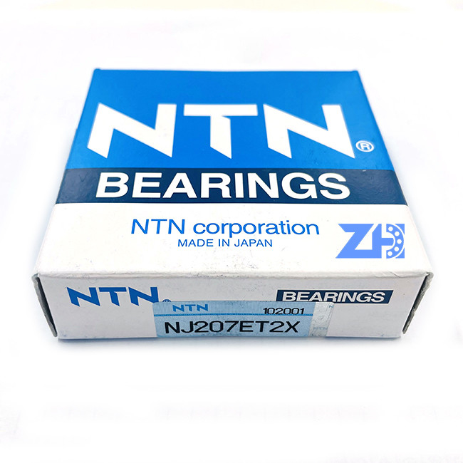 غلتک مخروطی NJ207ET2X 207ET2X NJ207 NJ207ET2XRS P2 P3 P0 P1 P5 P6 P4 سطح کیفی کروم فولادی
