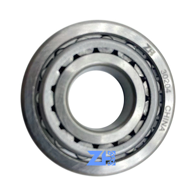 30204 تک ردیف غلتک مخروطی Gb Gcr15 بلبرینگ فولاد 20*47*15.25mm