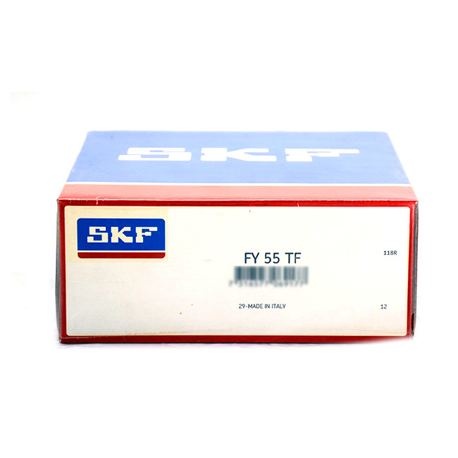 FY55TF یاطاقان توپ فلنج مربعی محفظه چدنی در خط استاندارد ISO 55*162*64.4mm