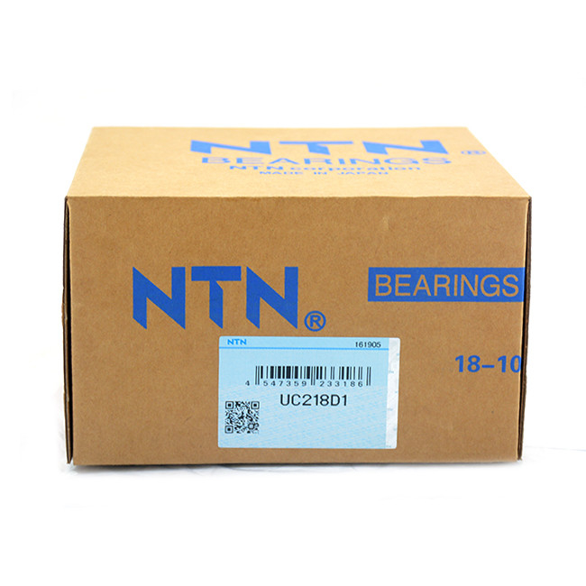 صندلی بلبرینگ UC218 88.9*160*96mm روانکاری استاندارد مهر و موم های استاندارد تک ردیفی، که توسط پیچ های گراب قرار گرفته است.