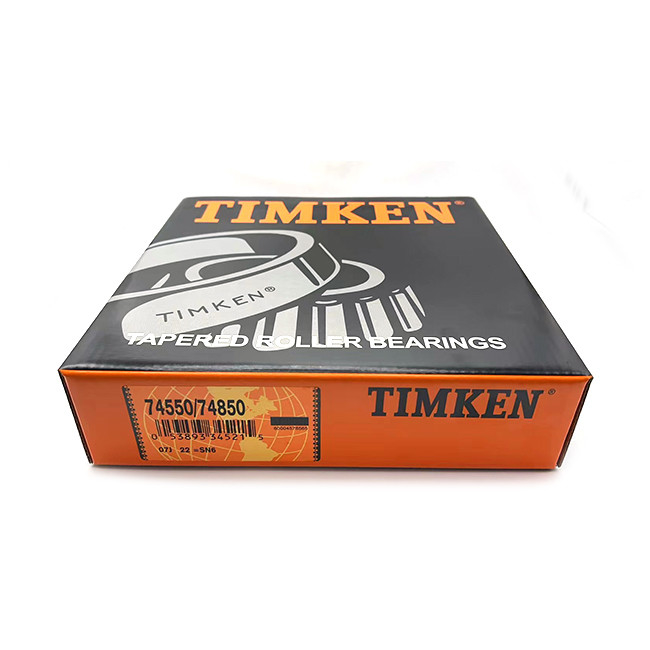 74550-74850 تک ردیف غلتک مخروطی درجه دقیق P0 P6 P5 P4 P2 ساختار شیار عمیق قفس استاندارد