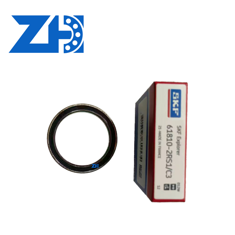 الیت 61810-2RS1-C3 61810/2RS/C3 لوله های رولر کانپر