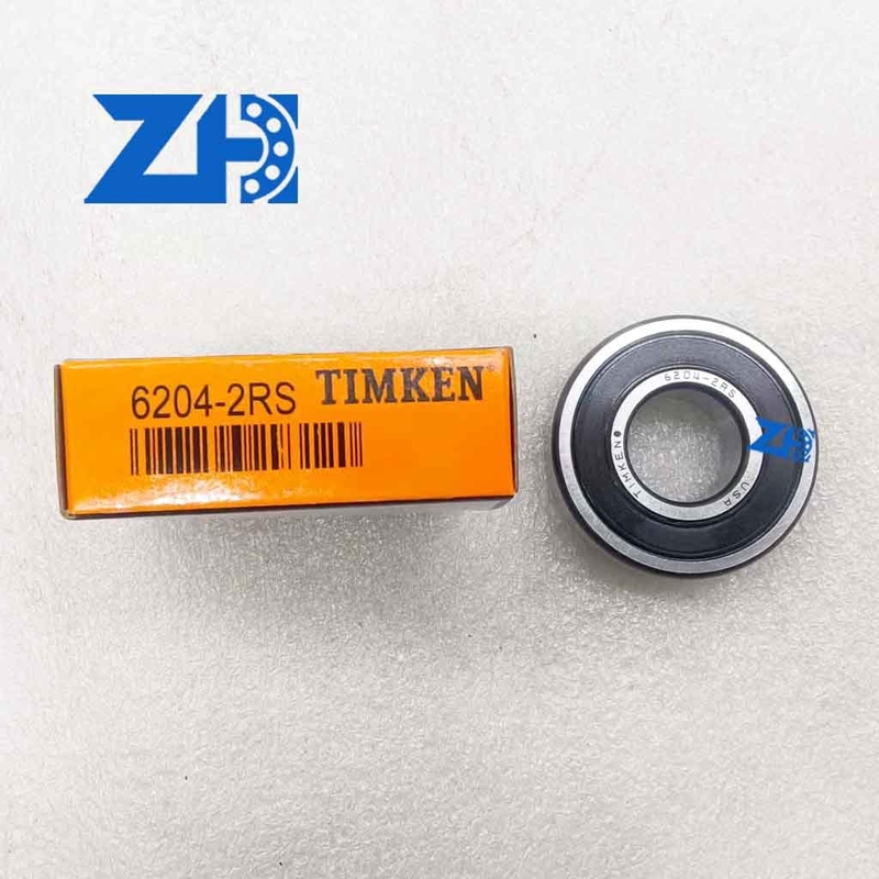 بلبرینگ های خردکن 6204-2RS، بلبرینگ های گیربکس، بلبرینگ های موتور با سرعت بالا، بلبرینگ های کمباین، بلبرینگ های نوار نقاله، بلبرینگ های ماشین آلات چاپ