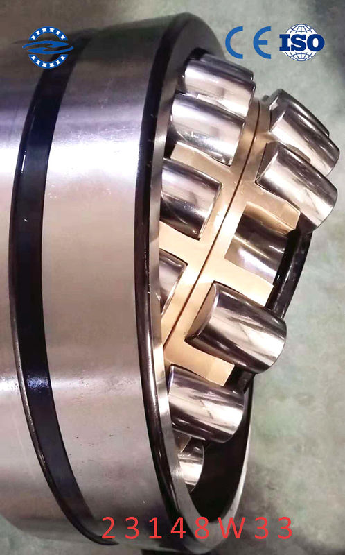 غلتک کروی برنجی 23148 ​​W33 / MB نوع سوراخ موازی 240*400*128MM