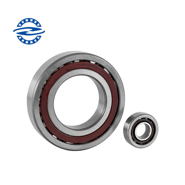 کوچک اندازه 10 * 30 * 9mm زاویه تماس با یاطاقان 7200 فولاد و قفس برنج