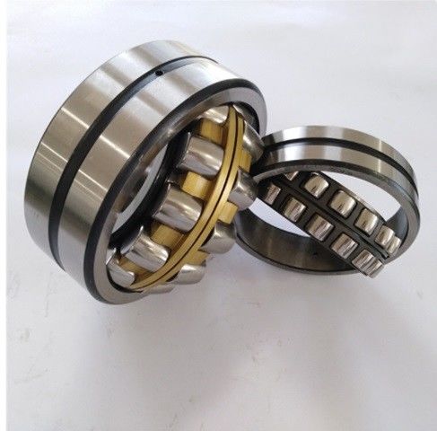 HRC58-62 سختی کروی غلتک 22211 برنجی ، قفس فولادی اندازه 55*100*25