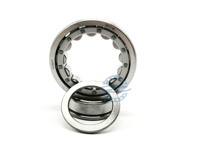 P6 استوانه ای غلتک NU NJ 206 GCR15 با دو ردیف قفسه برنجی اندازه 30*62*16 میلی متر