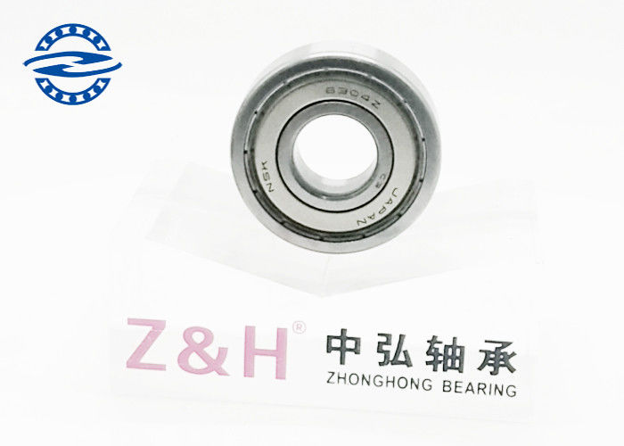 6304 Zz 2rs بلبرینگ شیار عمیق اندازه 20x52x15mm وزن 0.142KG