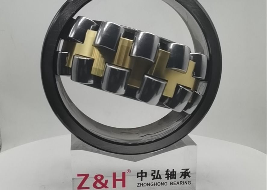 اندازه غلتک کروی قفس برنجی Super Finish 22313CA/W33 65×140×48mm