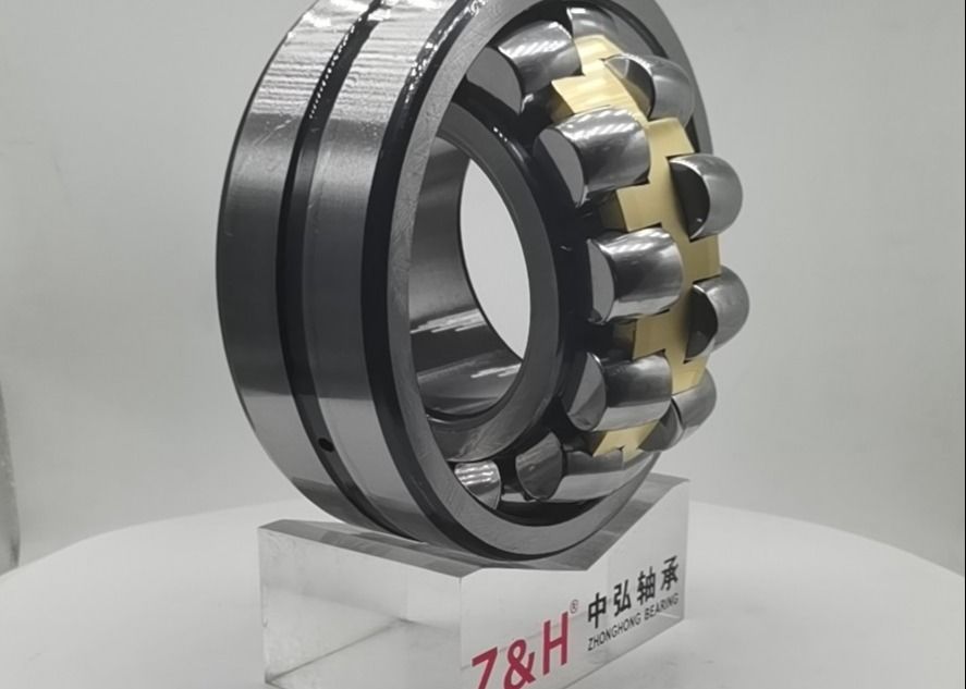 اندازه غلتک کروی قفس برنجی Super Finish 22313CA/W33 65×140×48mm