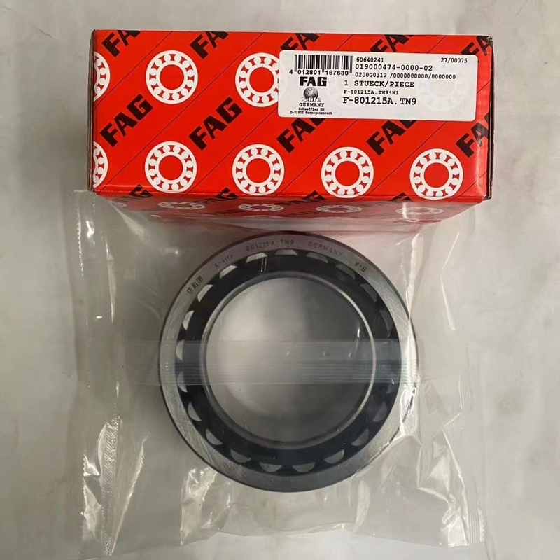 F-801215A کروی غلتکی بلبرینگ F-801215A.TN9 اندازه 100*160*61/66mm